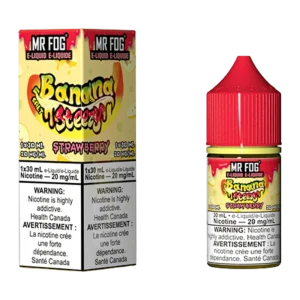 Mr fog salt 30ml Banana strawberry Mr fog salt 30ml Banana strawberry