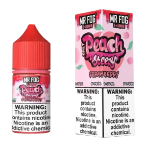 Mr fog salt 30ml strawberry peach Mr fog salt 30ml strawberry peach