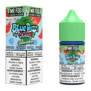 Mr fog salt 30ml watermelon blue razz Mr fog salt 30ml watermelon blue razz