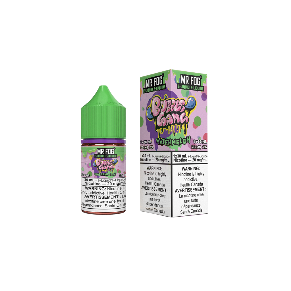 Mr fog salt 30ml watermelon bubble gang Mr fog salt 30ml watermelon bubble gang