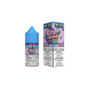 Mr fog salt 30ml blue raspberry bubble gang