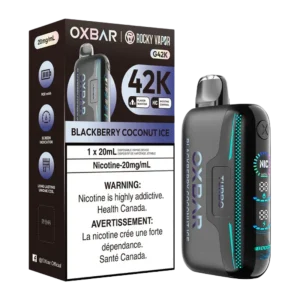Oxbar 42k Blackberry Coconut Ice