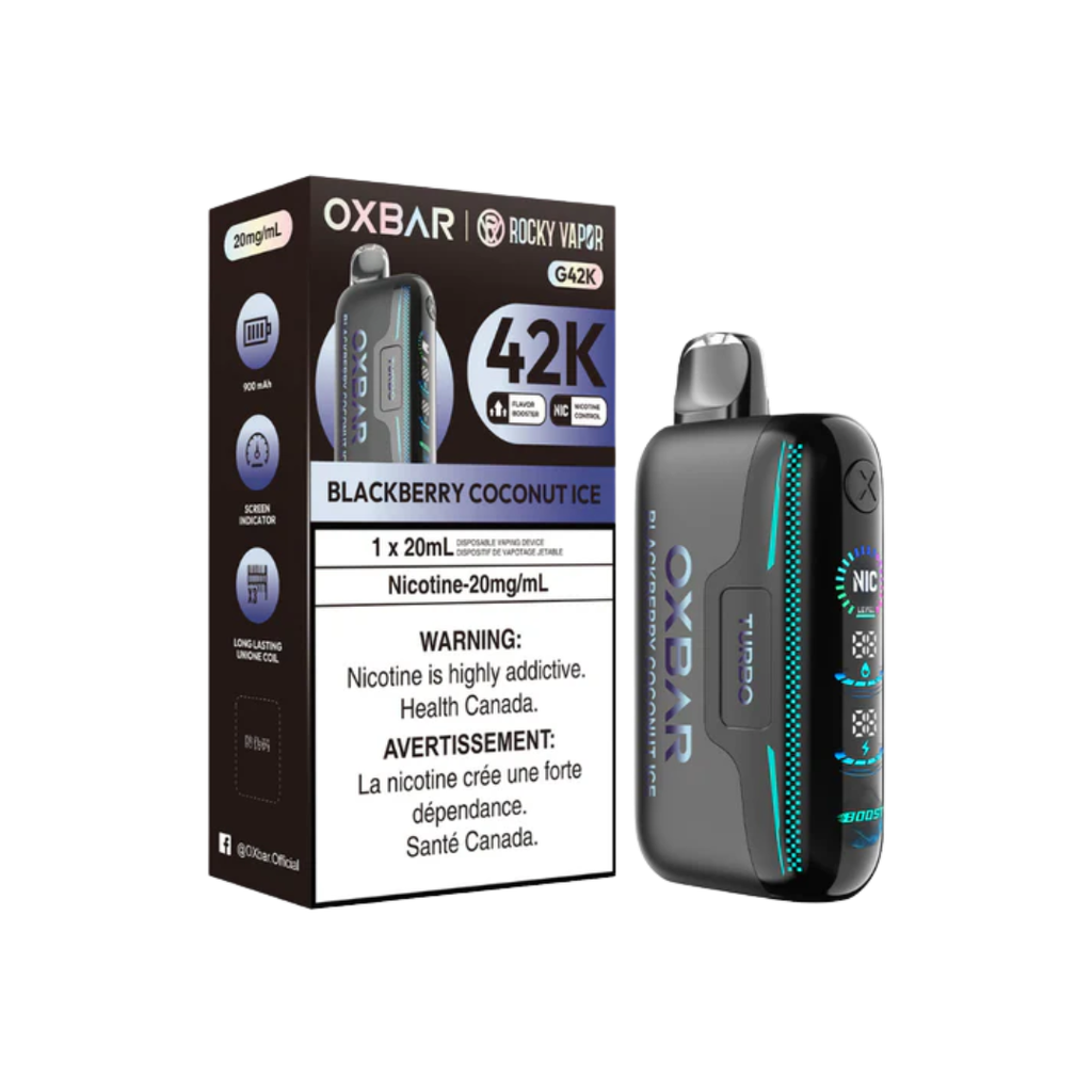 Oxbar 42k Blackberry Coconut Ice Oxbar 42k Blackberry Coconut Ice
