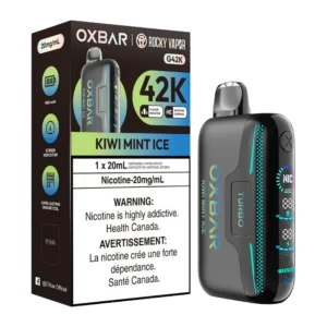 Oxbar 42k kiwi mint ice