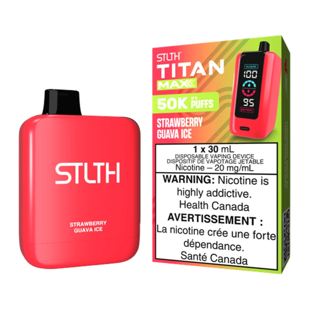Stlth titan Max strawberry guava ice Stlth titan Max strawberry guava ice