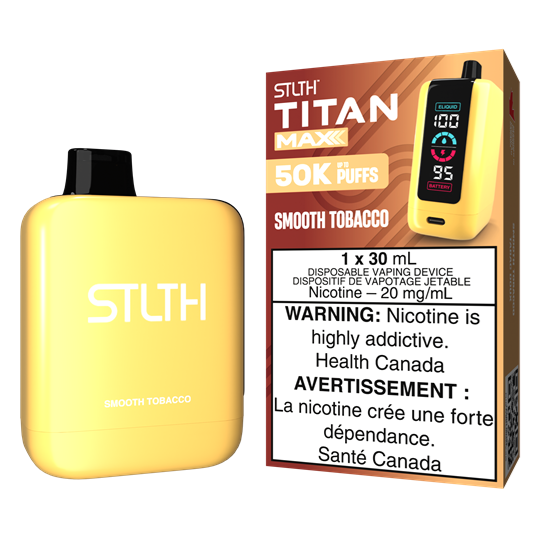 Stlth Titan Max Smooth tobacco Stlth Titan Max Smooth tobacco
