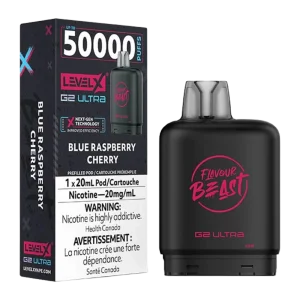 flavour beast level x g2 ultra blue raspberry cherry