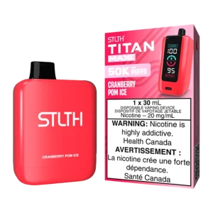 Stlth titan max cranberry pom ice