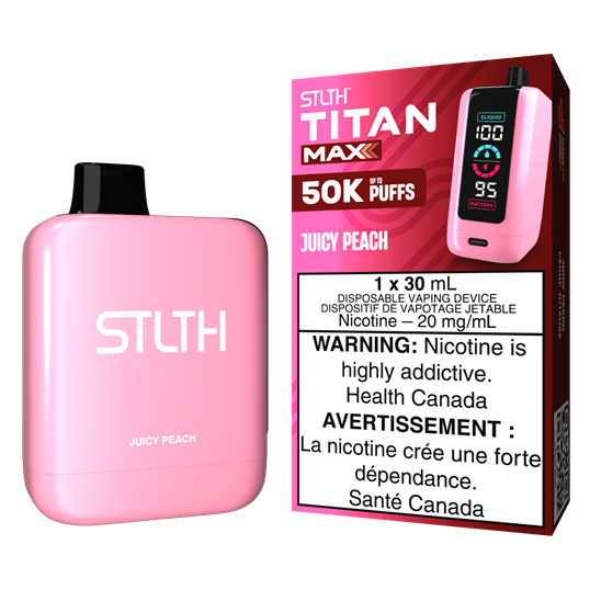 Stlth Titan Max Juicy Peach Stlth Titan Max Juicy Peach