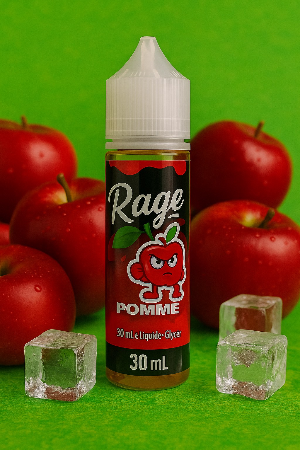 Rage red apple ice salt 30ml Rage red apple ice salt 30ml