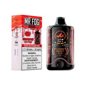 Mr fog aura 60k strawberry blow pop