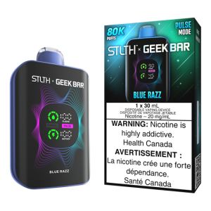 Stlth x Geekbar blue razz
