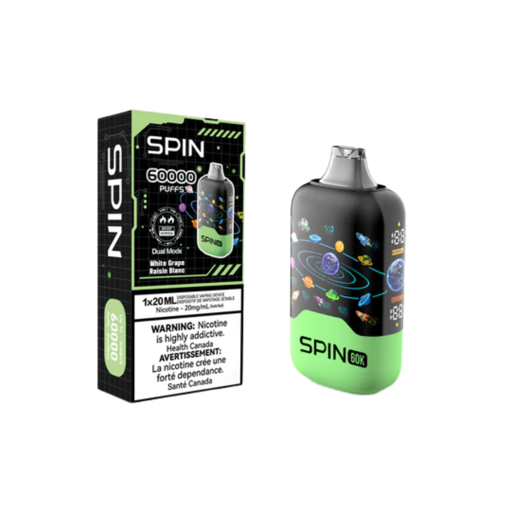 Spin 60k White grape Spin 60k White grape