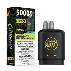 Flavour beast level x g2 ultra Chuggin apple canada d