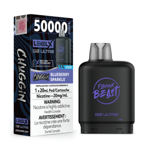 Flavour beast level x g2 ultra Chuggin blueberrry fizz Flavour beast level x g2 ultra Chuggin blueberrry fizz