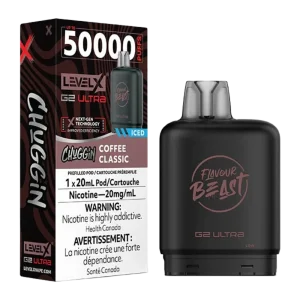 Flavour beast level x g2 ultra Chuggin coffee classic