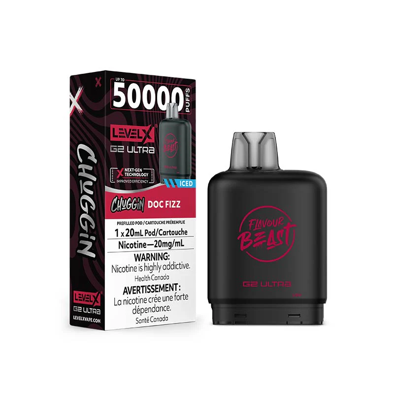 Flavour beast level x g2 ultra Chuggin doc fizz Flavour beast level x g2 ultra Chuggin doc fizz