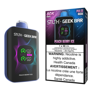 Stlth x Geekbar peach berry ice