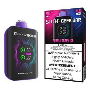 Stlth x Geekbar purple grape ice