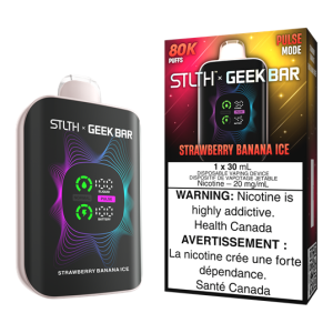 Stlth x Geekbar strawberry banana ice