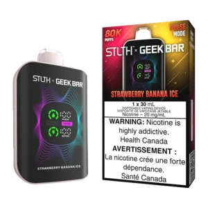 Stlth x Geekbar strawberry banana ice