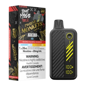 flavour beast mode max 2 / twelve monkeys Hakuna Ice flavour beast mode max 2 / twelve monkeys Hakuna Ice
