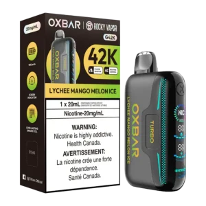 Oxbar 42k lychee mango melon ice Oxbar 42k lychee mango melon ice