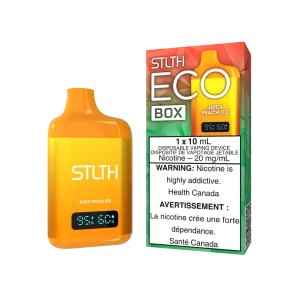 Stlth eco box juicy peach ice Stlth eco box juicy peach ice