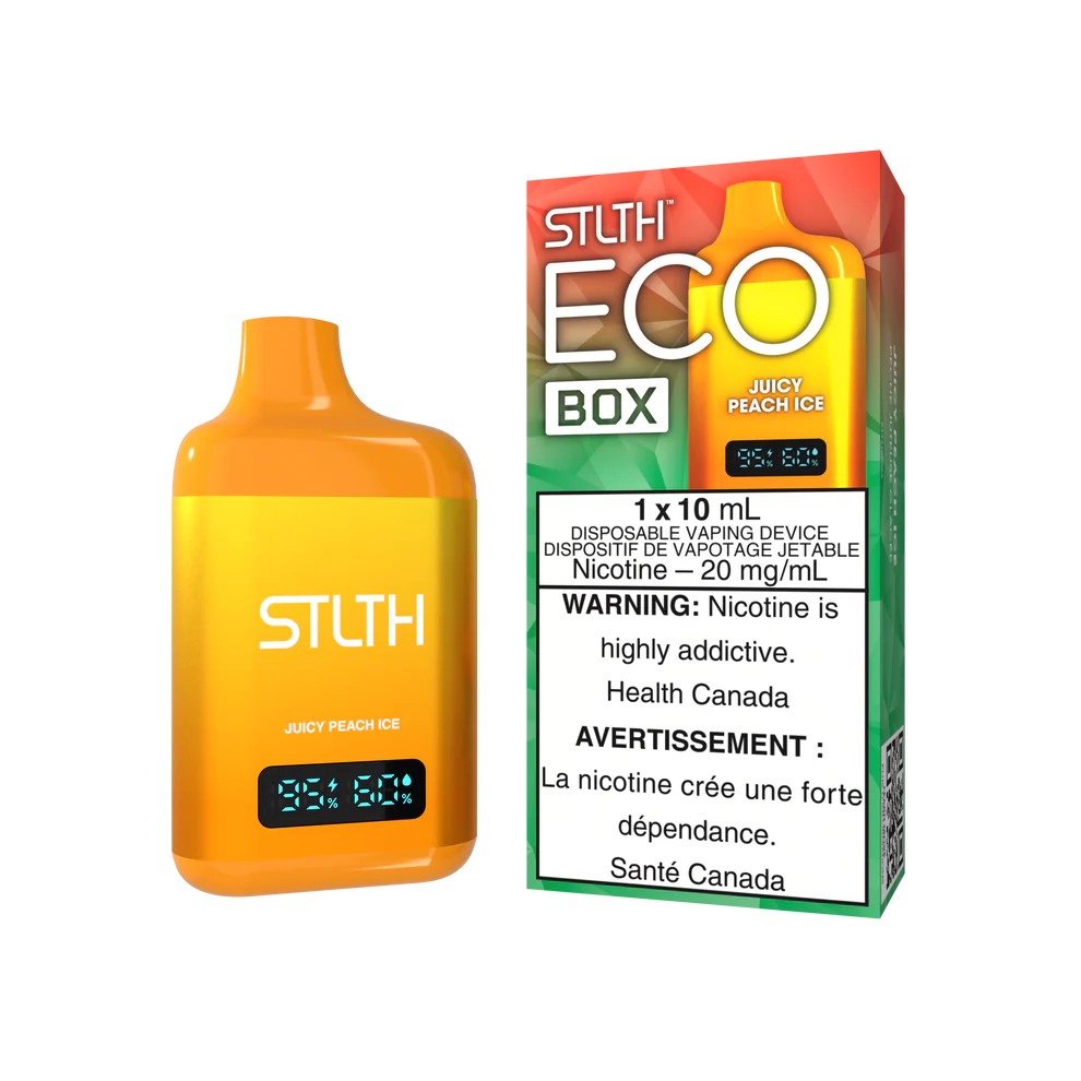 Stlth eco box juicy peach ice Stlth eco box juicy peach ice