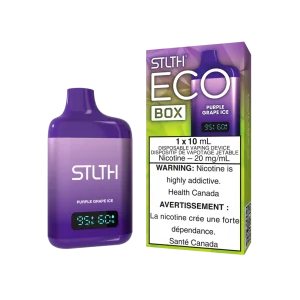 Stlth eco box purple grape ice Stlth eco box purple grape ice