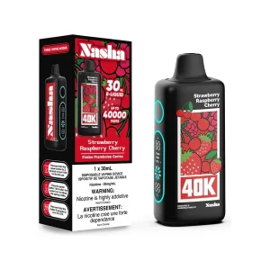 nasha 40k strawberry raspberry cherry