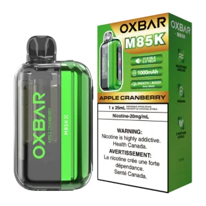 oxbar m85k apple cranberry oxbar m85k apple cranberry