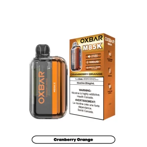 oxbar m85k cranberry orange