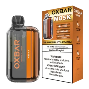 oxbar m85k grapefruit lemon oxbar m85k grapefruit lemon