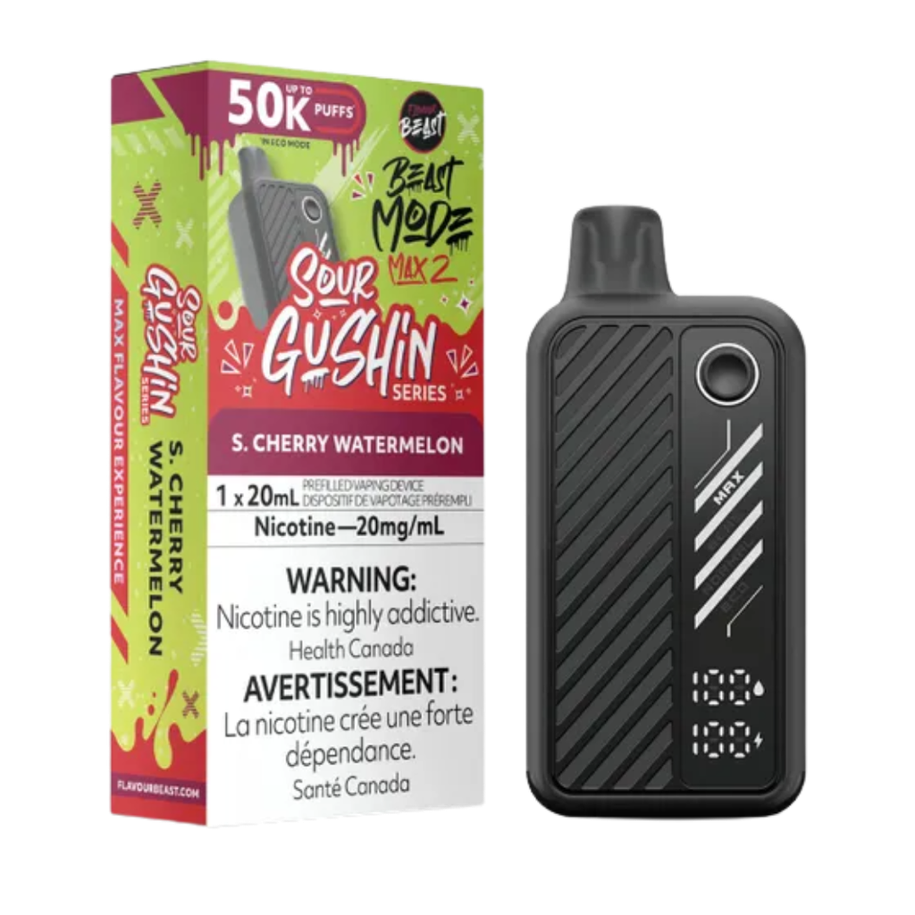 Flavour beast mode max 2 Gushin S. Cherry watermelon Flavour beast mode max 2 Gushin S. Cherry watermelon