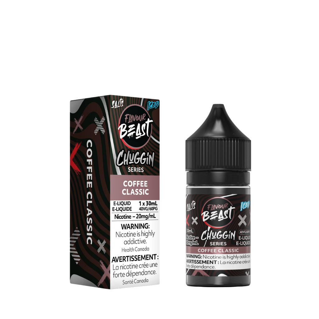 Flavour Beast Salt 30ml Chuggin series coffee classice Flavour Beast Salt 30ml Chuggin series coffee classice