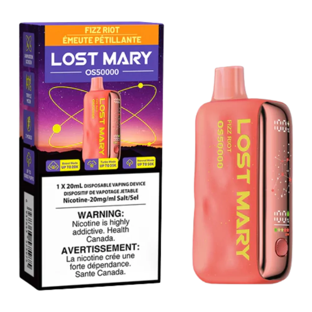 Lost mary 50k fizz riot Lost mary 50k fizz riot