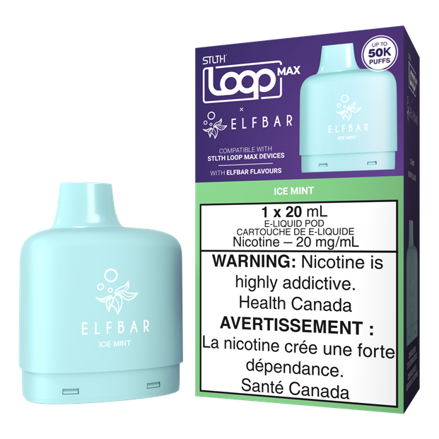 Stlth loop max 50k / Elfbar Ice mint Stlth loop max 50k / Elfbar Ice mint