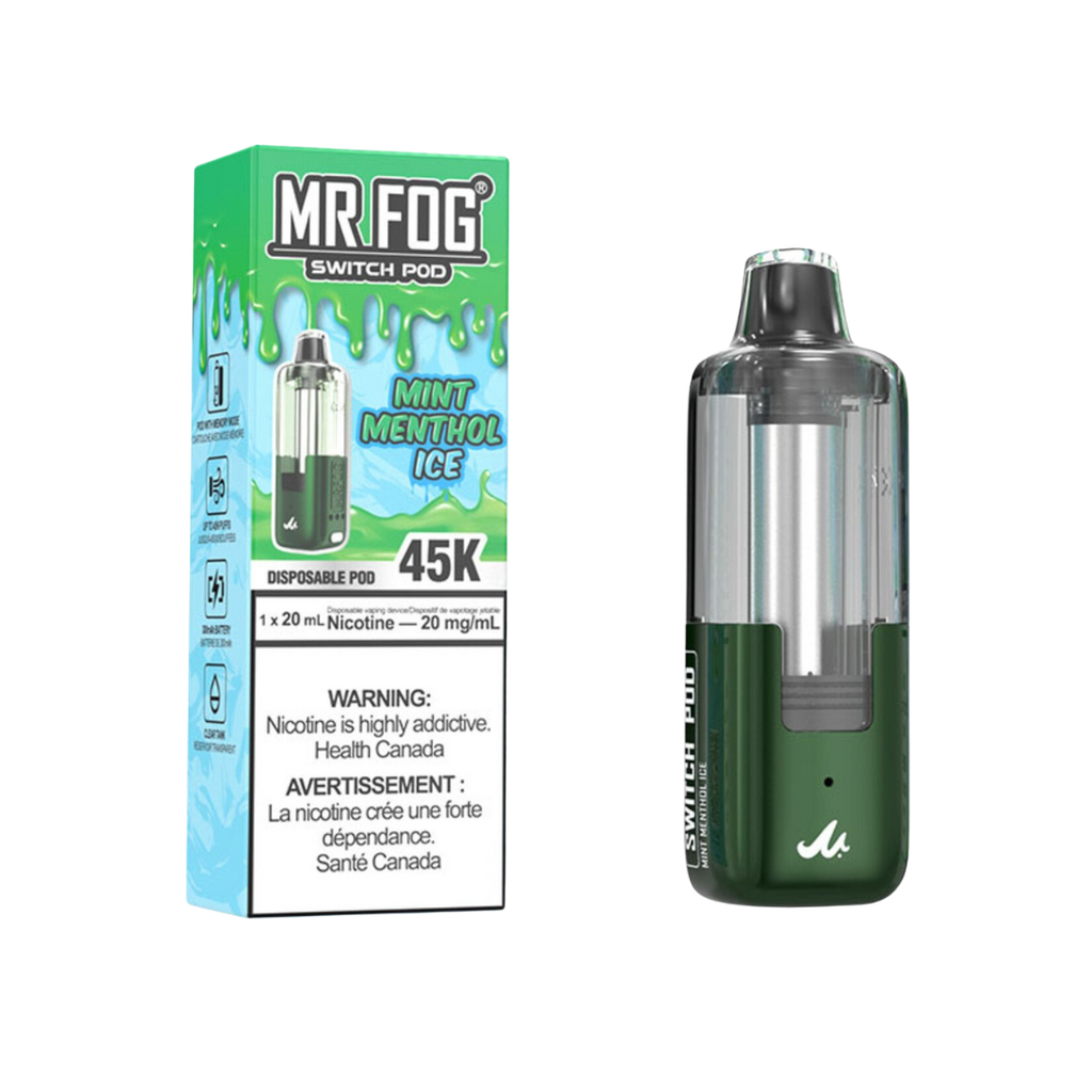 mrfog switch pod mint mentol ice mrfog switch pod mint mentol ice