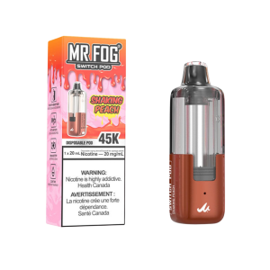 mrfog switch pod shaking peach
