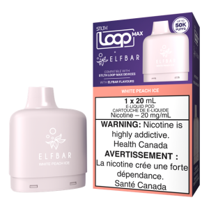 Stlth loop max 50k / Elfbar white peach ice