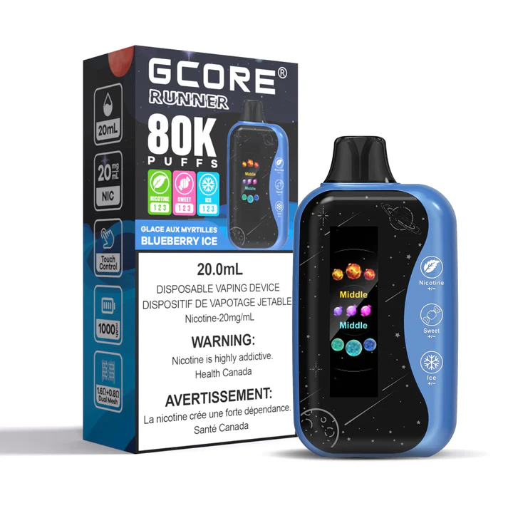 Gcore Runner 80k blueberry ice Gcore Runner 80k blueberry ice