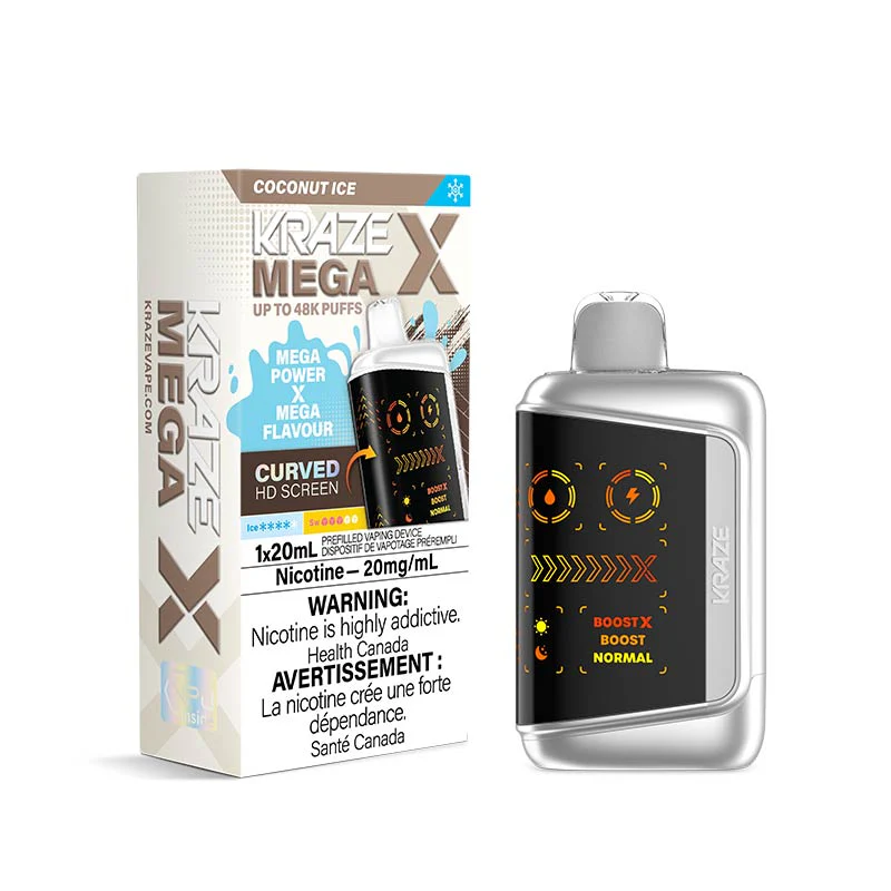 Kraze Mega x Coconut ice Kraze Mega x Coconut ice