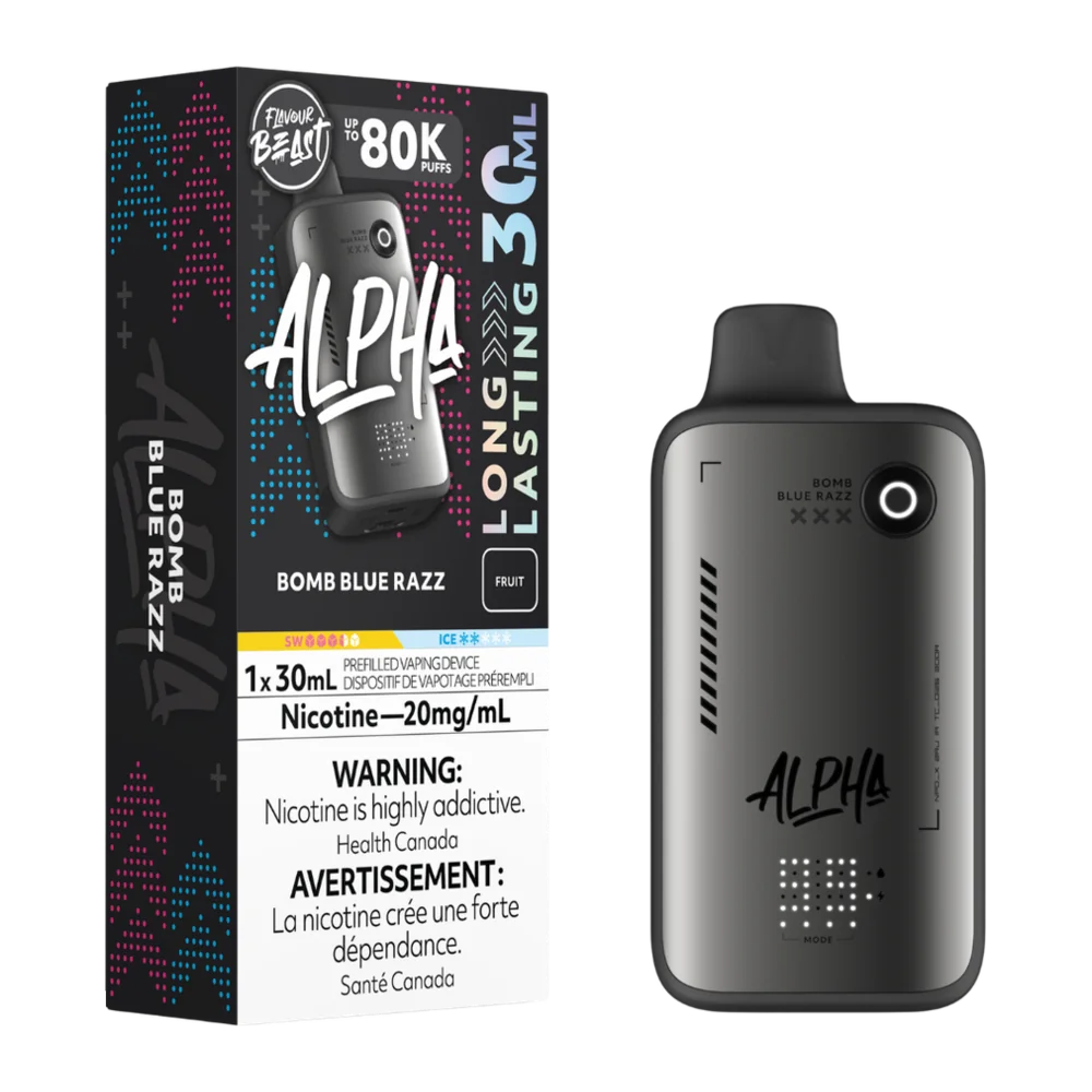 Flavour Beast Alpha 80k Bomb Blue Razz Flavour Beast Alpha 80k Bomb Blue Razz