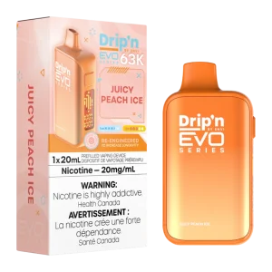 Drip'n Evo 63k Juicy Peach Ice