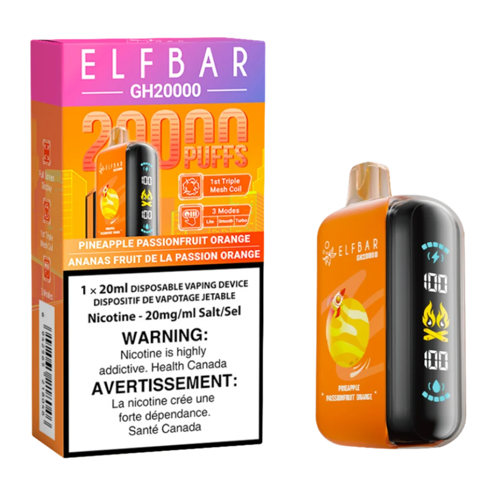 Elfbar 20000 Pineapple Passionfruit Orange Elfbar 20000 Pineapple Passionfruit Orange