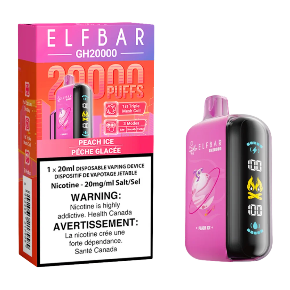 Elfbar 20000 Peach Ice Elfbar 20000 Peach Ice