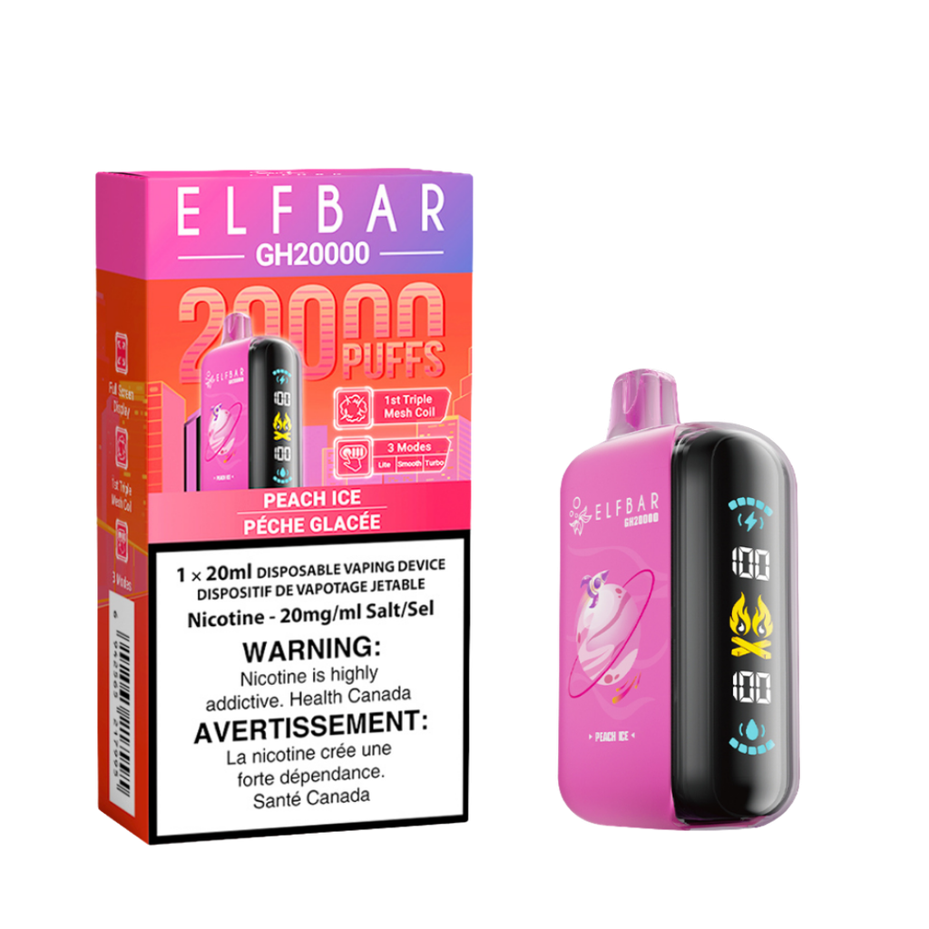 Elfbar 20000 Peach Ice Elfbar 20000 Peach Ice