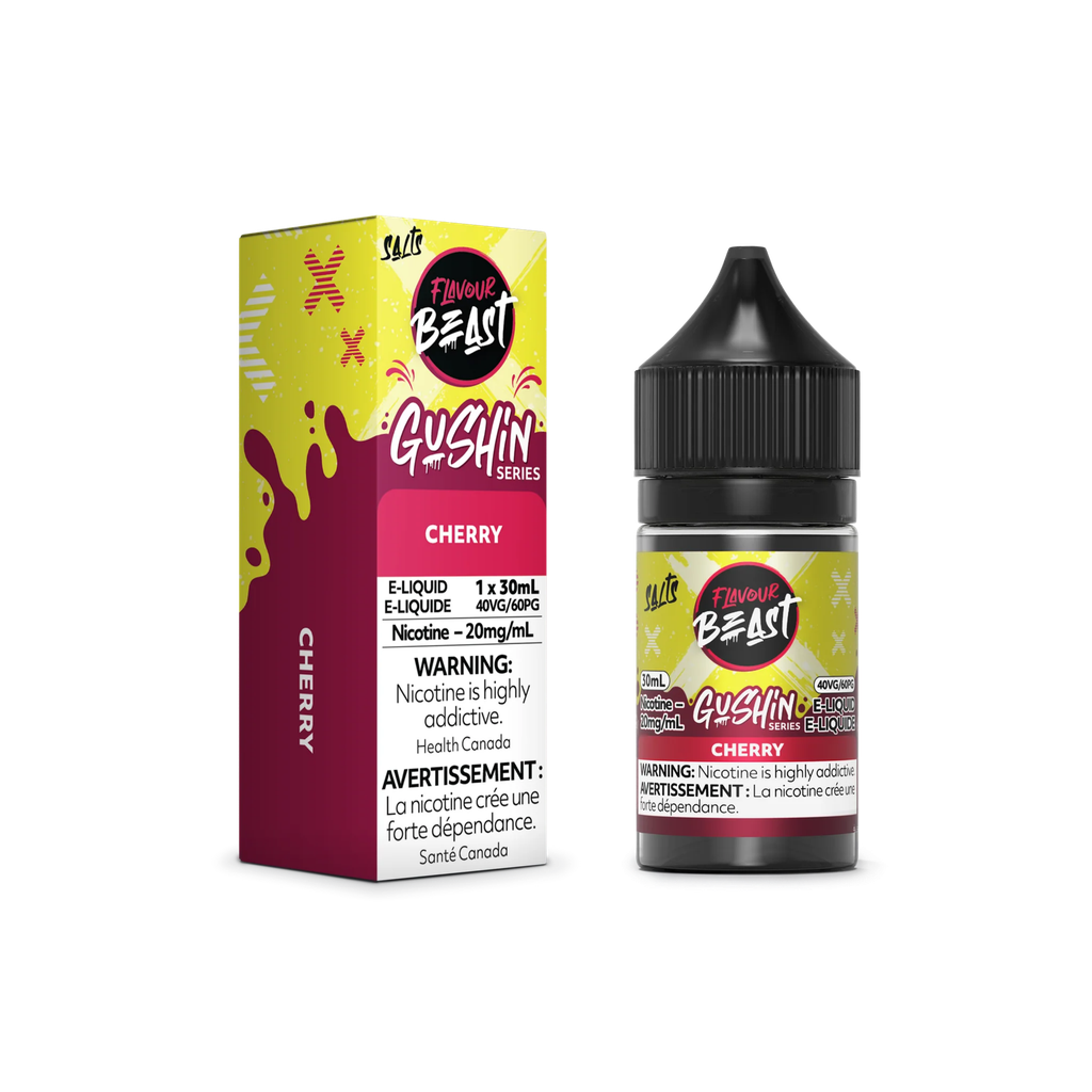 Flavour Beast Salt 30ml Gushin Cherry Flavour Beast Salt 30ml Gushin Cherry