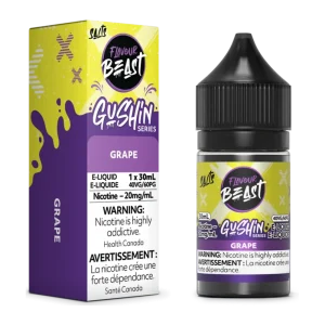 Flavour Beast Salt 30ml Gushin Grape